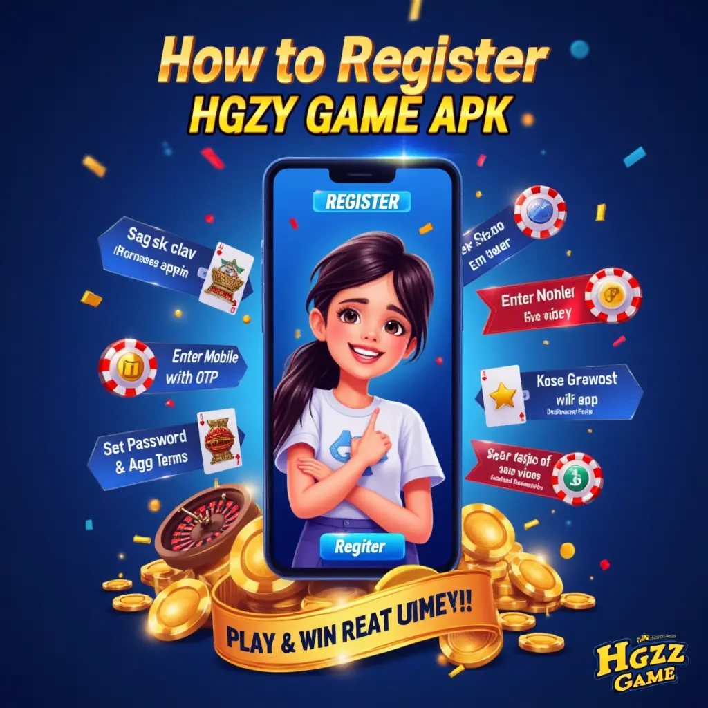 How to Register on Hgzy Game APK