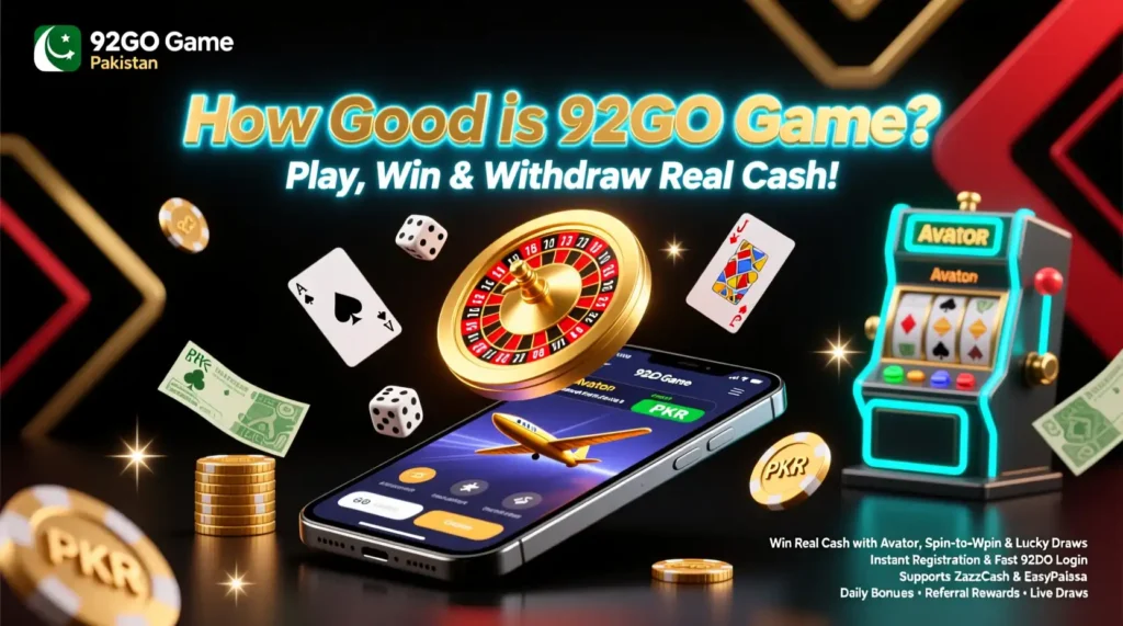 92Go Login: Win Big with Pakistan’s Online Lottery App 1 92Go Login